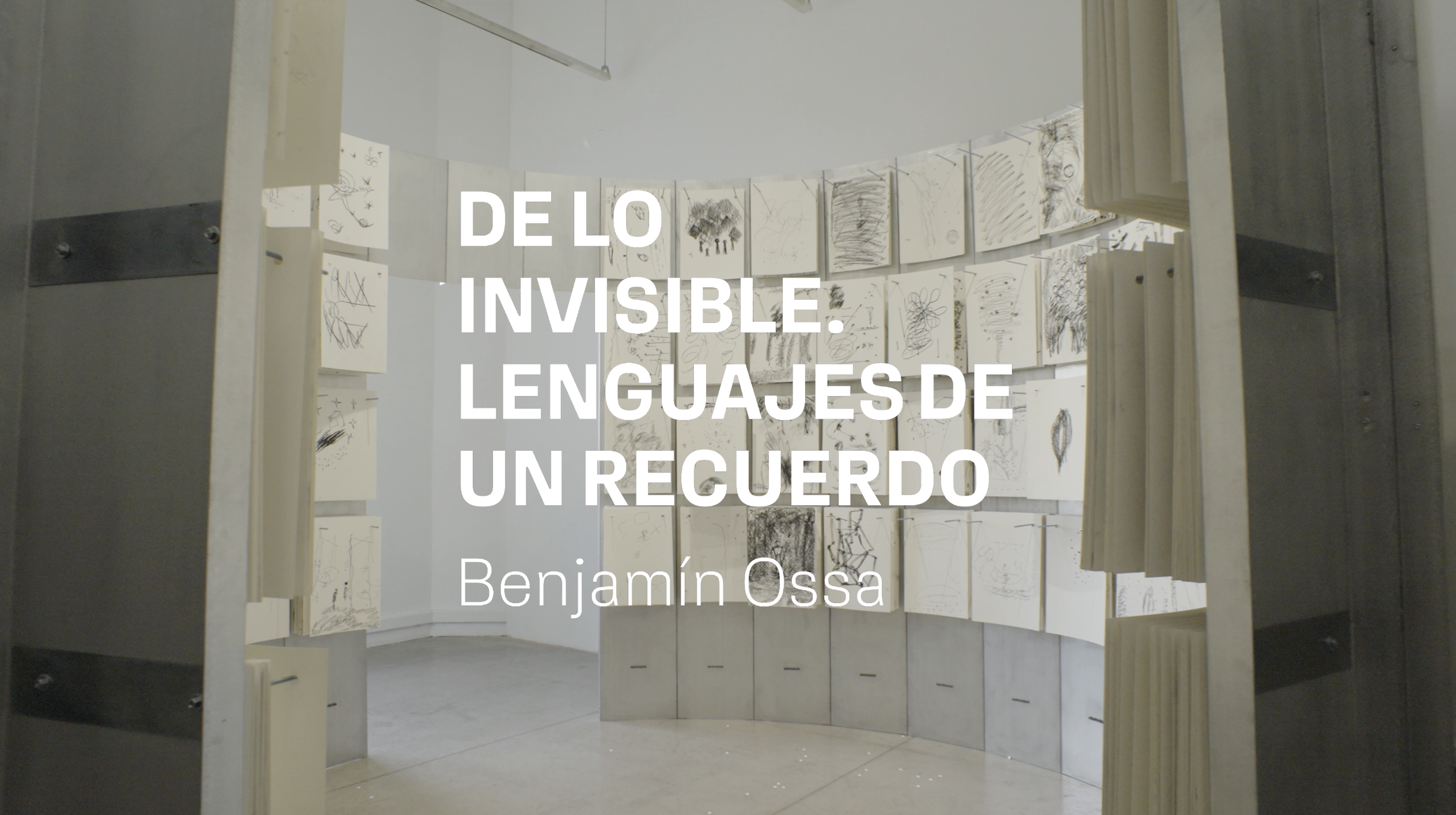VIDEO / DE LO INVISIBLE LENGUAJES DE UN RECUERDO