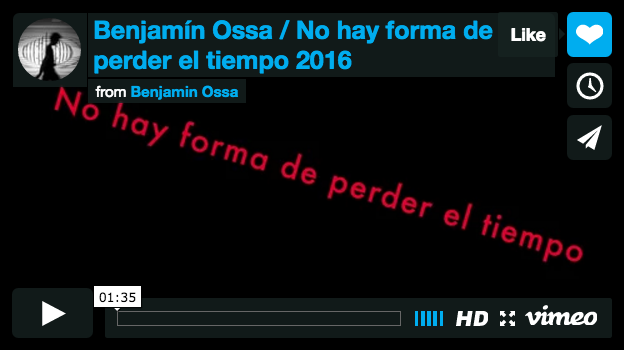 Video / No hay forma de perder el tiempo